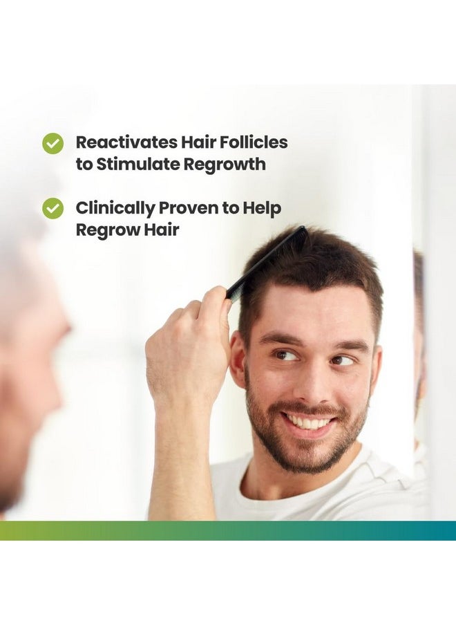 Regoxidine Men's 5% Minoxidil Foam & Topical - Helps Restore Vertex Hair Loss & Thinning Hair - Extra Strength Supports Hair Regrowth in Unscented Topical Aerosol Treatment (Foam, 3 Month's Supply)…