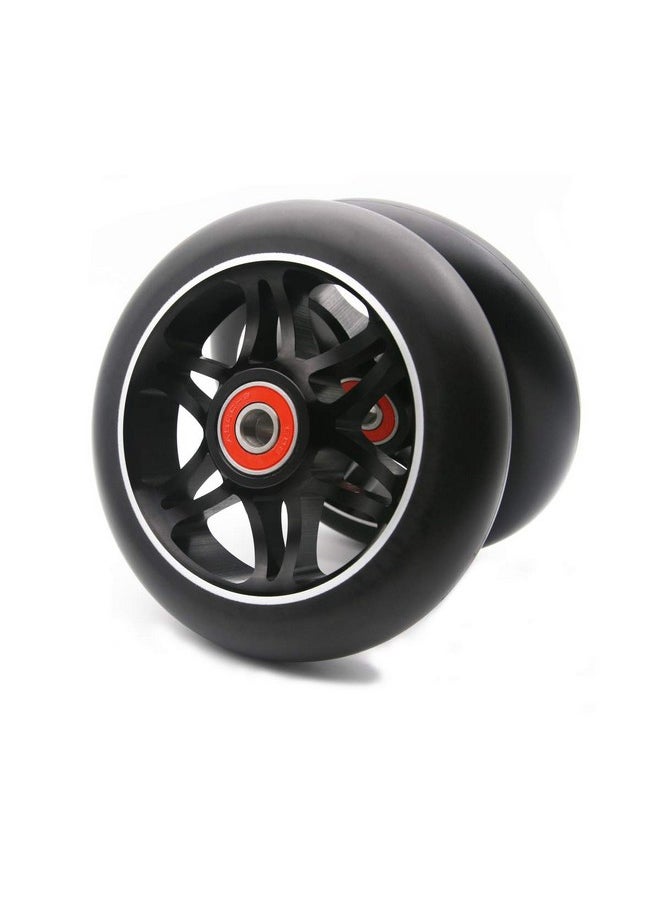Z-FIRST 2Pcs 110mm Pro Scooter Wheels with ABEC 9 Bearings Fit for MGP/Razor/Lucky Envy/Vokul Pro Scooters Replacement Wheels