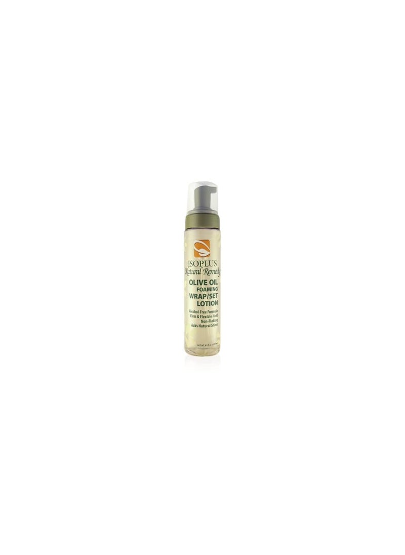 Isoplus Natural Remedy Olive Oil Foaming WrapSet Lotion 85 Ounce
