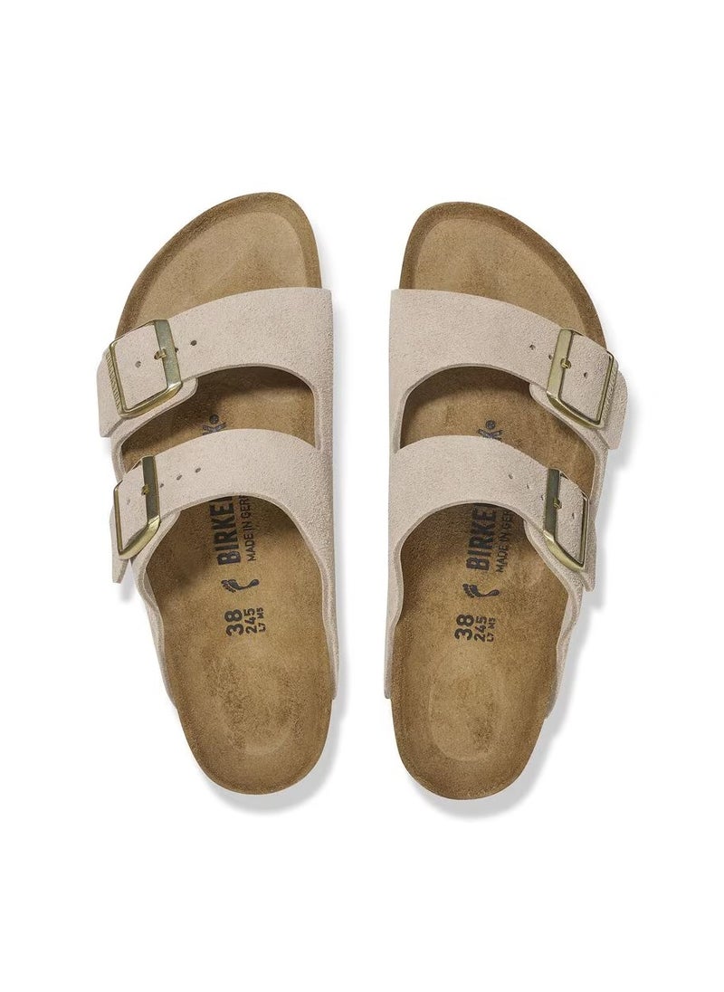 Arizona Suede Leather - Sandcastle