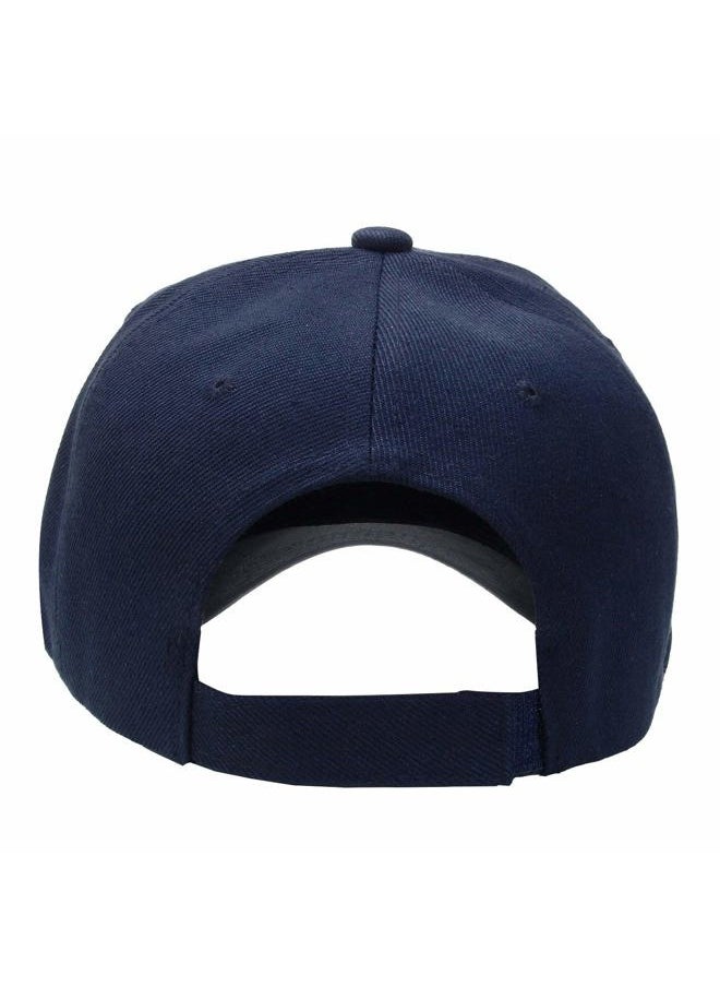 Baseball Cap Adjustable Size for Running Workouts and Outdoor Activities All Seasons (1pc Navy)