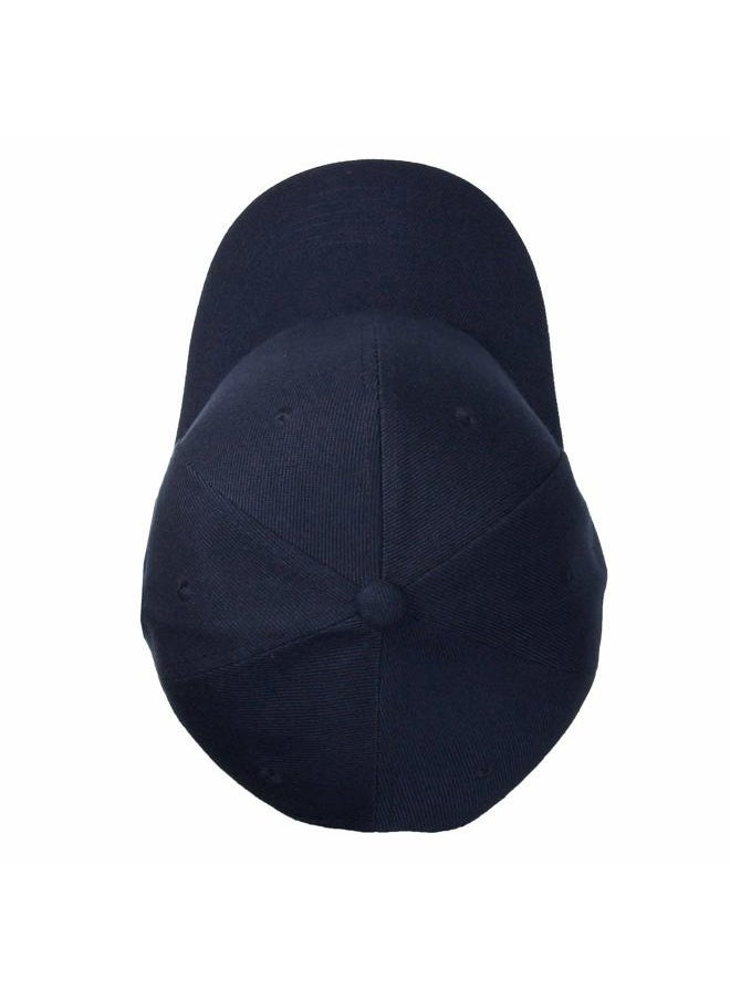 Baseball Cap Adjustable Size for Running Workouts and Outdoor Activities All Seasons (1pc Navy)