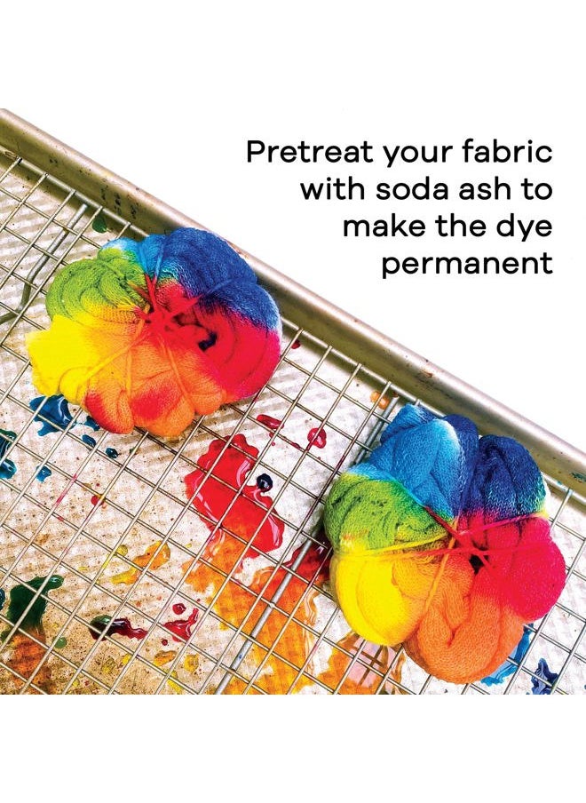 Procion Tie Dye Powder Brilliant Orange 2/3oz Jar - Powder Dye for Tie Dye - Permanent & Washfast Powder Tie Dye - Use as Ice Tie Dye Powder, Cold Water Dye for Fabric & Clothing Dye