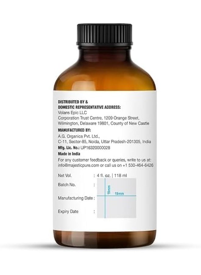 Majestic Pure Myrrh Oil, Premium Quality, 4 fl Oz
