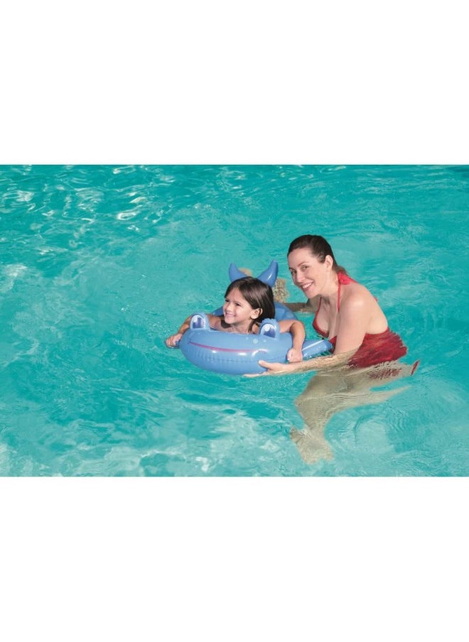 Toyshine 29'' Fish Pool Rings, Baby Pool, Swimming Rings for Kids, Inflatable Tubes, Summer Fun Water Toys for Kids, Party Fun, Beach Outdoor Party Supplies