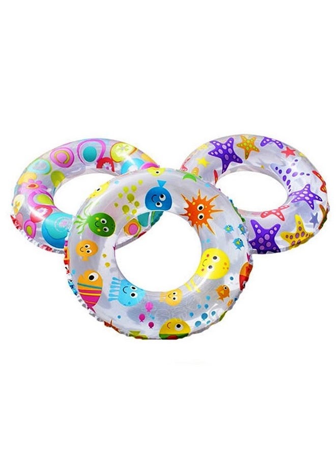 Royals Pool Party Swimming Ring Swim Tube for Kids Swimming Learning Ring for Girls and Boys Swimming Tube Inflatable Swim Ring (Swim Combo + Ring 24INCH)