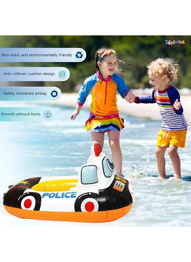 Toyshine Inflatable Police Theme Swimming Pool Tub Tube Water Play Centre Toy for Kids - 78 x 58 Cms