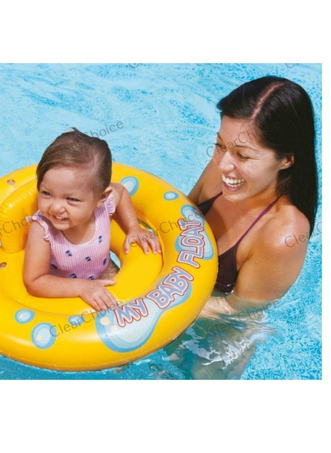 ClearChoice:- Pool Bath Swim Ring for Kids Swimming Learning Ring for Girls and Boys(Multi Color)(1 to 3 Years)(Kids Ring)(1 PIS)