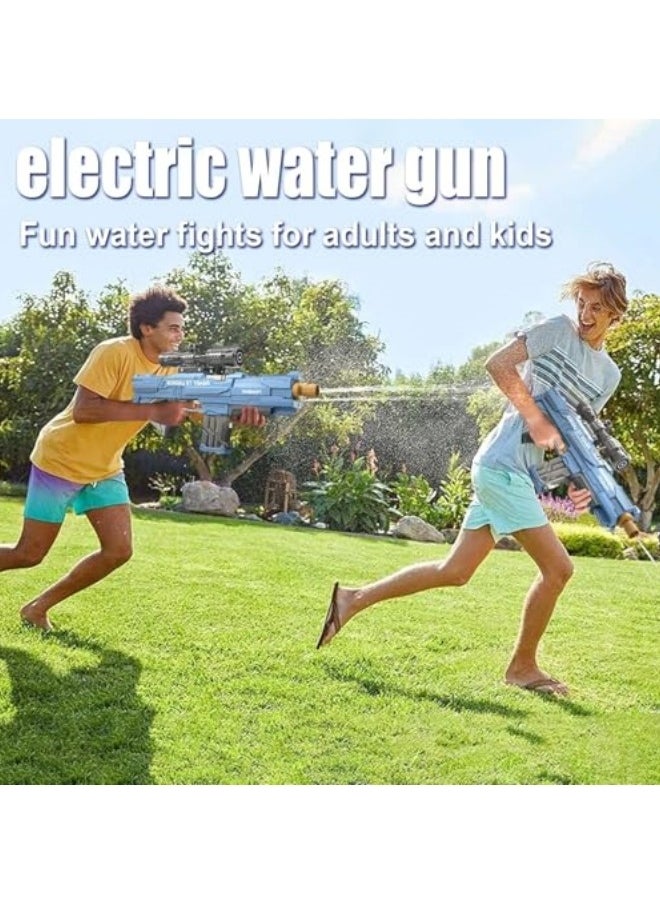 Kids Electric Water Blasters, High Pressure Water Blasters Electric Powerful Squirt Blasters, Automatic Large Capacity Water Blasters for Kids & Adults Summer Pool Beach Party