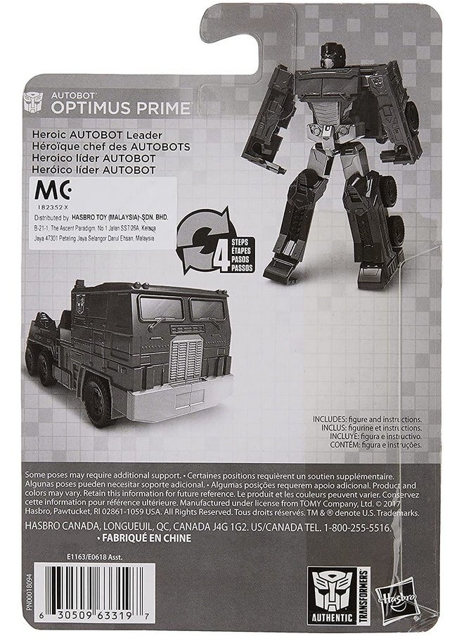 TRANSFORMERS Authentics Optimus Prime Action Figure, 5-Inch Toy, For Kids Ages 6 and Up