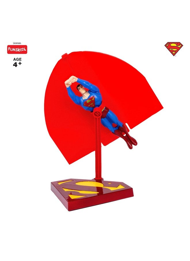 Funskool-Flying Superman,Classic Action Figures with Articulation,6 inches,Collectible,for 4 Year Old Kids and Above,Toy