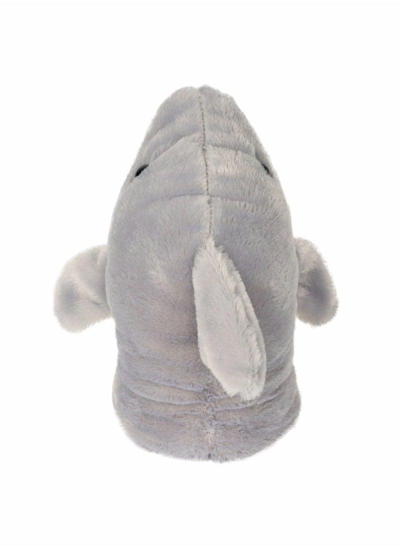 Movable Mouth Shark Plush Hand Puppet Stuffed Animal Toy