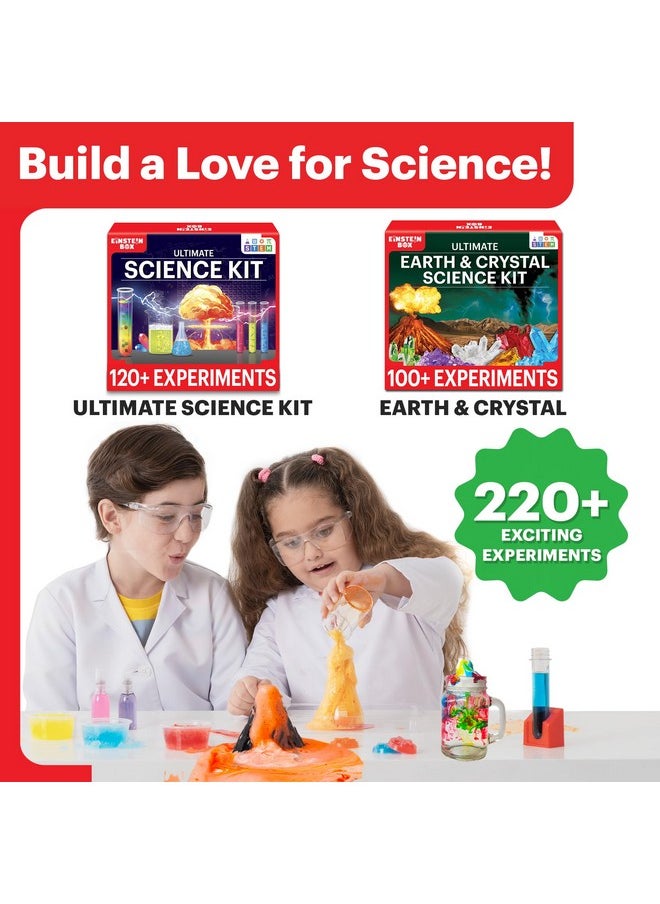 Einstein Box Science Gift Set for Boys & Girls Ages 6-8-10-12-14 Years | Birthday Gifts Ideas for Kids | STEM Learning Toys for 6,7,8,9,10,11,12,13,14-Year-Olds | 2-in-1 Learning Set |