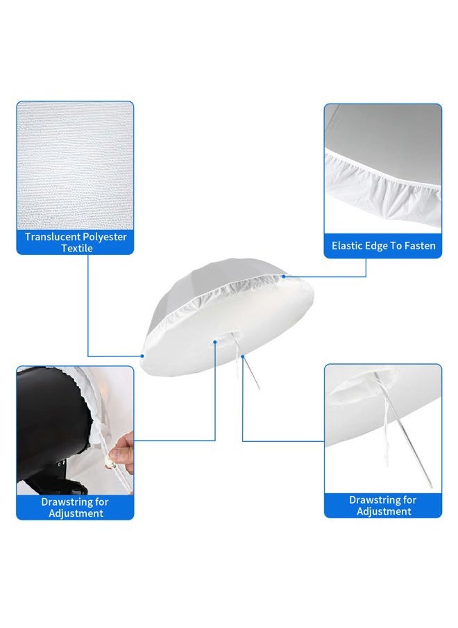 51 Inch Photography Umbrella Diffuser Soft Cloth for Compatible with 51