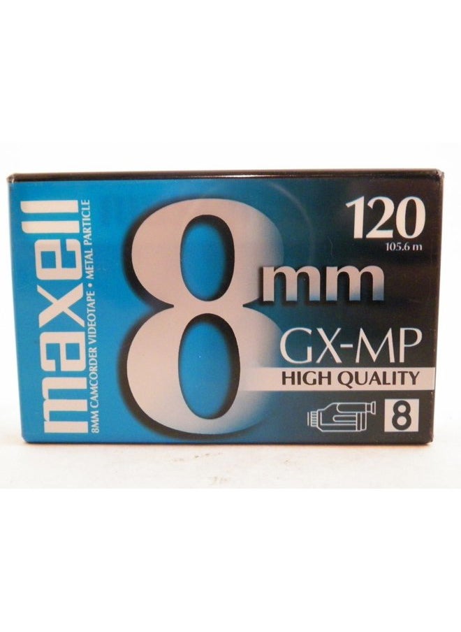 8mm GX-MP120 Videotapes (6-pack)