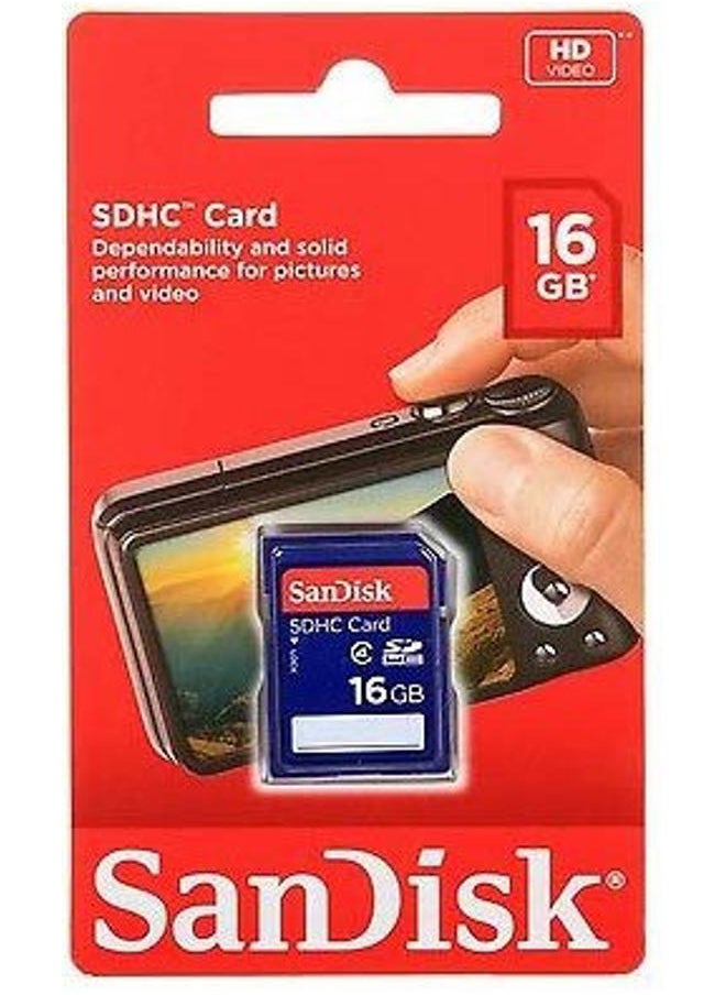 Sandisk 16GB (10 Pack) SD Card Bundle SDHC Class 4 Flash Memory | Model SDSDB-016G-B35 |