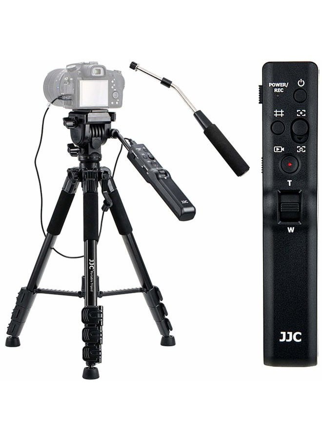 Camera Remote Control Tripod Rplac VCT-VPR1 for Sony A7R V A7RV A7 IV III II ZV-1 A6600 A6500 A6400 A6300 A6100 A6000 A1 A7SIII A7RIV A7RIII A7RII A7S II A7R A9 II RX10 IV III RX100 VII VI HX400V FX30