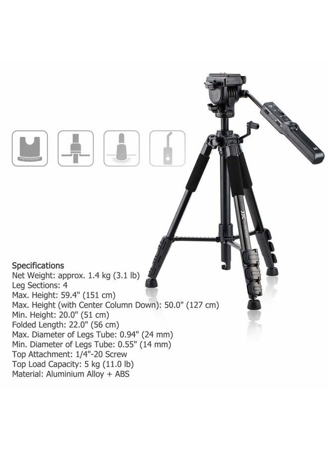 Camera Remote Control Tripod Rplac VCT-VPR1 for Sony A7R V A7RV A7 IV III II ZV-1 A6600 A6500 A6400 A6300 A6100 A6000 A1 A7SIII A7RIV A7RIII A7RII A7S II A7R A9 II RX10 IV III RX100 VII VI HX400V FX30