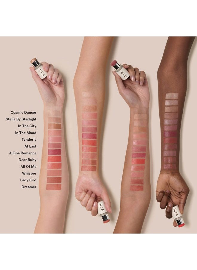 Multi-Stick For Lips + Cheeks | Cruelty-Free, Vegan, Clean Beauty (Lady Bird, 0.15 oz | 4.5 g)