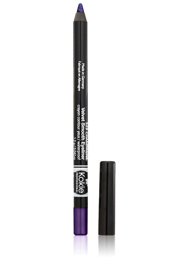 Cosmetics Waterproof Velvet Smooth Eyeliner Pencil, Eggplant, 0.042 Ounce