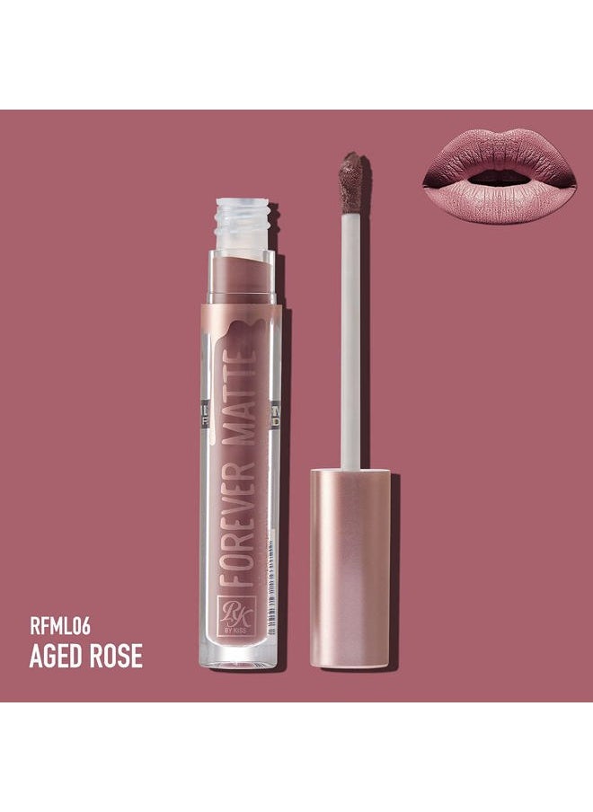 Forever Matte Liquid Lipstick - RFML06 (Aged Rose)