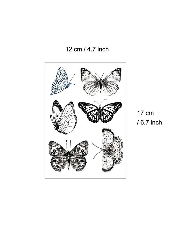 Everjoy 10+ Designs Waterproof Arm Wrist Leg Circle Fake Temporary Tattoo Stickers - Black Boho Tribal Armband