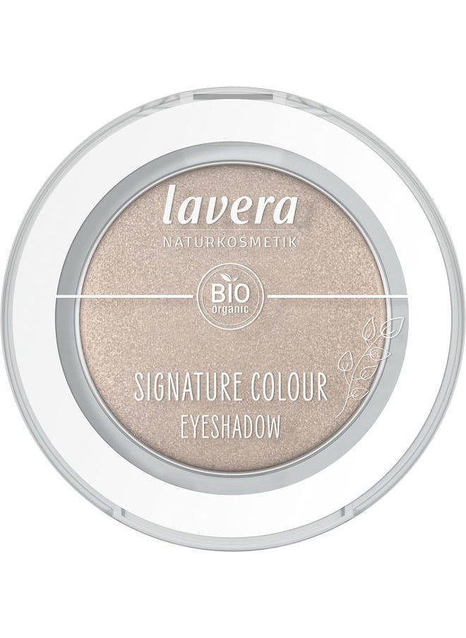 Signature Colour Eyeshadow -Moon Shell 05- nude - Bio-Mandelöl & Vitamin E - Vegan - schimmernd - Intensive Farbabgabe (1 Stück)