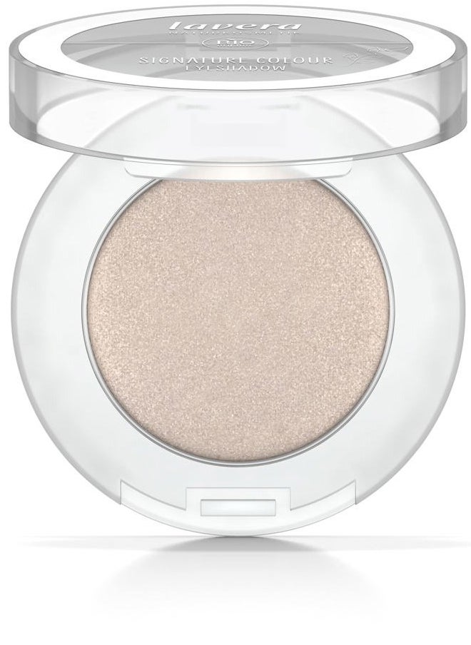 Signature Colour Eyeshadow -Moon Shell 05- nude - Bio-Mandelöl & Vitamin E - Vegan - schimmernd - Intensive Farbabgabe (1 Stück)