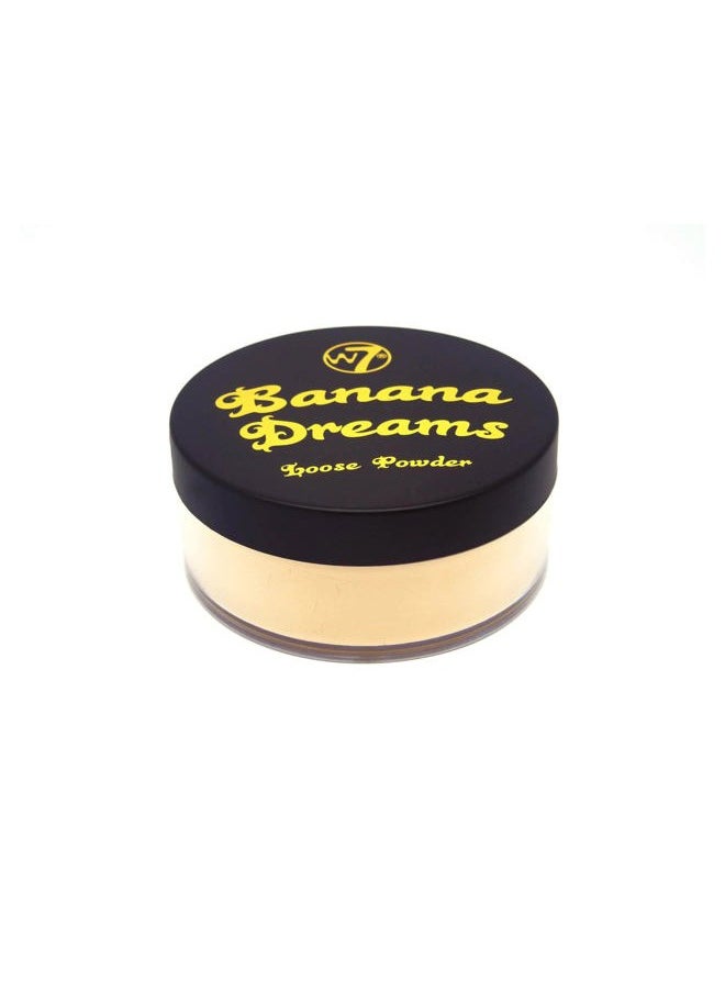 Banana Dreams Loose Setting Powder - Weightless Yellow Blurring Powder For All Skin Tones