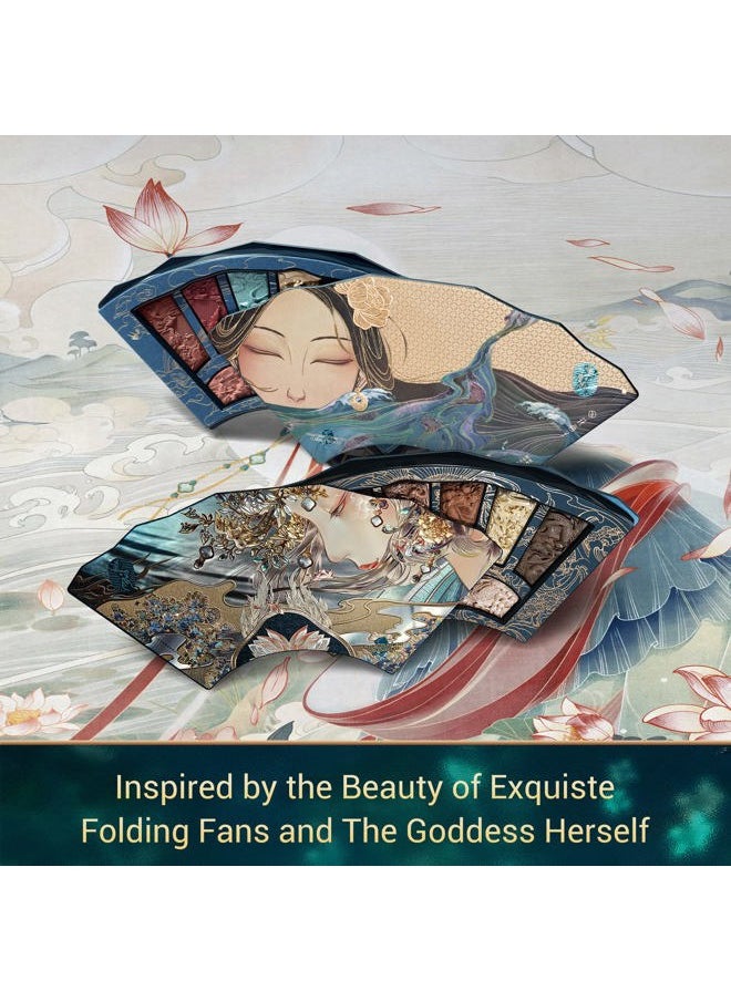 Floral Engraving Odey Makeup Palette (The Encounter)