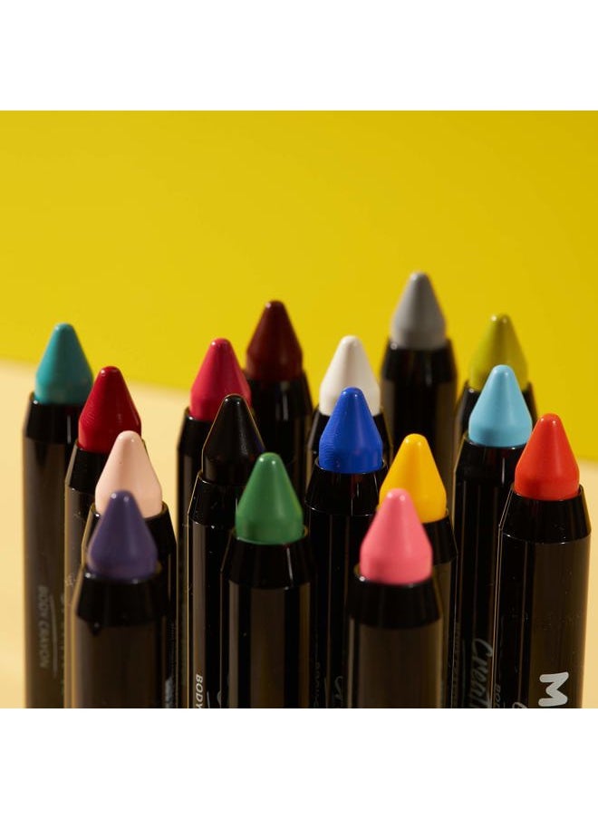 Face Paint Stick / Body Crayon makeup for the Face & Body by Moon Creations - 0.12oz - Pale Skin