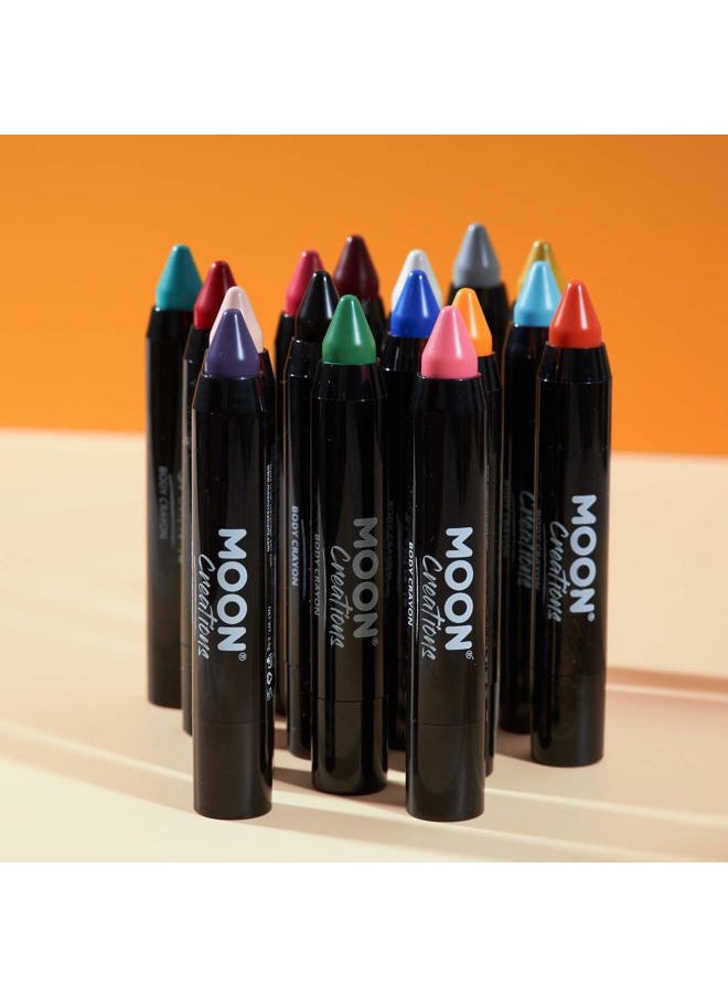 Face Paint Stick / Body Crayon makeup for the Face & Body by Moon Creations - 0.12oz - Pale Skin