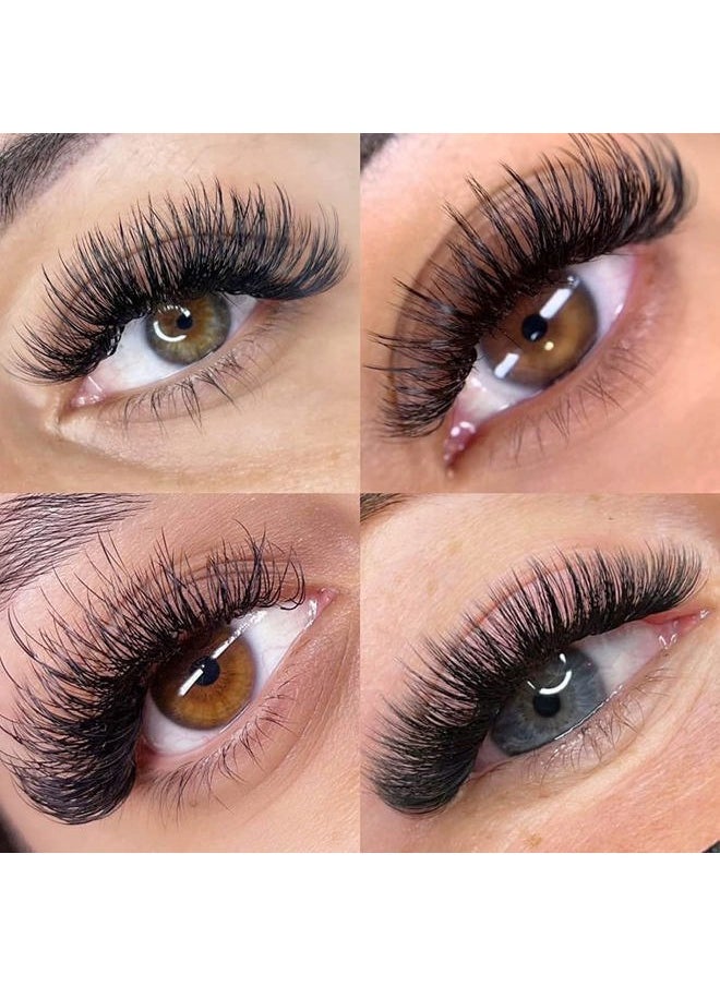 180 Fans Premade Fans Eyelash Extensions Pointy Base Thin Base 8D Stable C Curl Premade Lash Extensions Fans Pre Fanned Volume Lash Extensions (8D 0.07 C Mix 8-14mm)