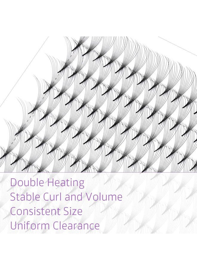 180 Fans Premade Fans Eyelash Extensions Pointy Base Thin Base 8D Stable C Curl Premade Lash Extensions Fans Pre Fanned Volume Lash Extensions (8D 0.07 C Mix 8-14mm)