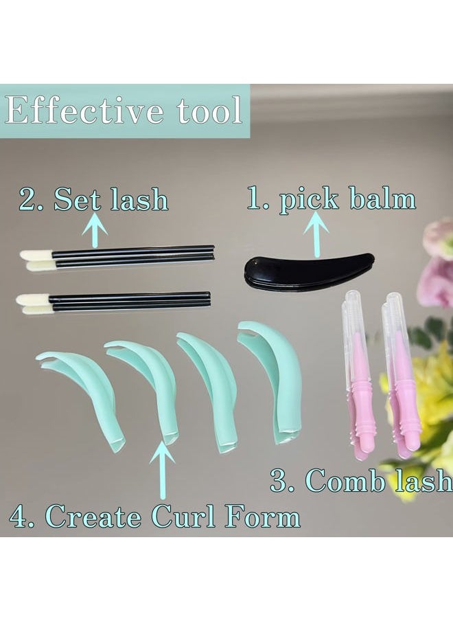 Lami Glue Balm Gold Lash Lift Brow Lamination Balm Glue Strong & Fast dry 20g Gluing Cream More Than 100 applications Eyelash Perm work Well with Shields & Eyelashes Fixing Lash Firmly