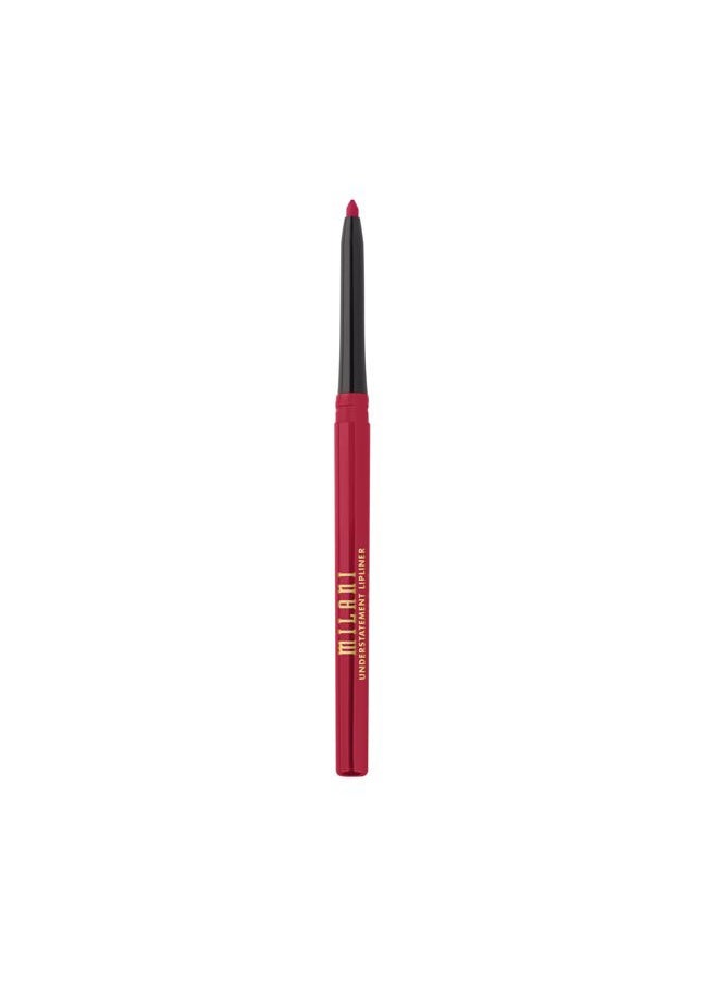 Understatement Lipliner Pencil - Highly Pigmented Retractable Soft Lip Liner Pencil, Easy to Use Lip Makeup