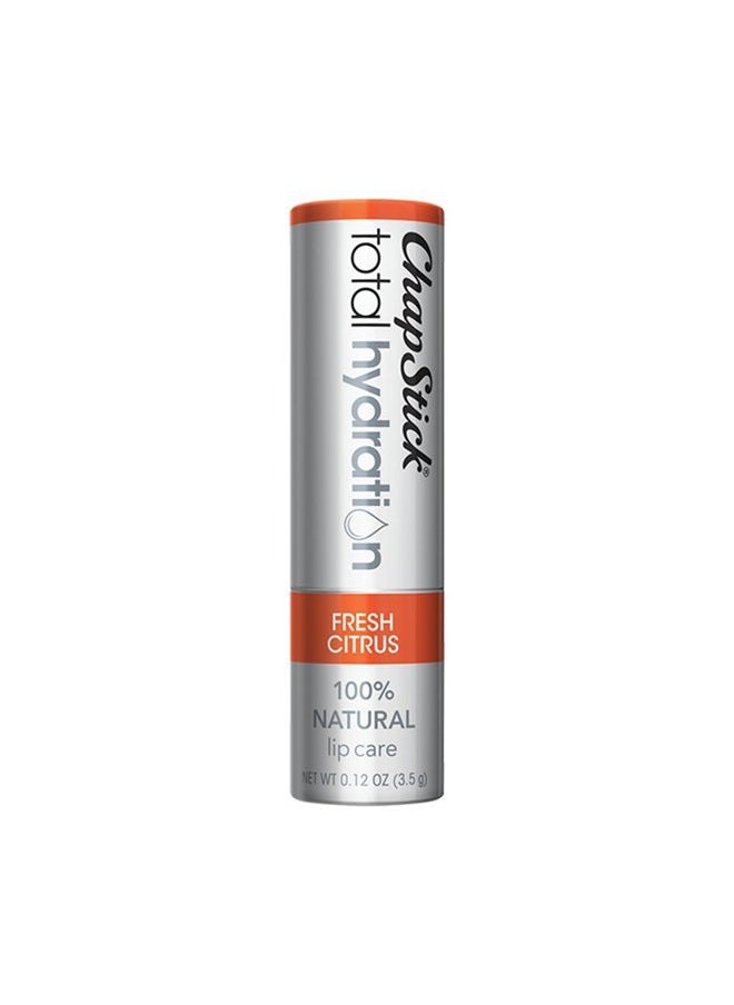 Total Hydration (Fresh Citrus Flavor, 0.12 Ounce) Flavored Lip Balm Tube, Natural Age Defying Lip Care, Clinically Proven