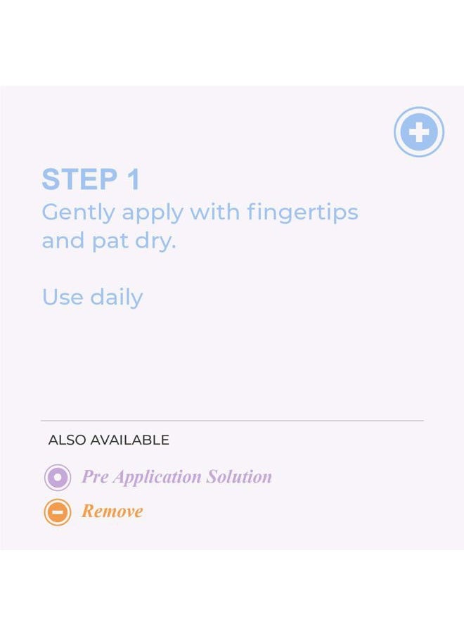 Mybrows Post Application Solution To Extend the Life and Remove Shine for Temporary Tattoos, Eyebrow Transfers, & Brow Stamps, .27 Oz