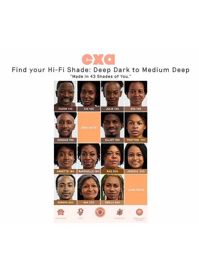 Beauty - Natural High Fidelity Foundation | Clean, Vegan, Cruelty-Free Makeup (Nya 140)