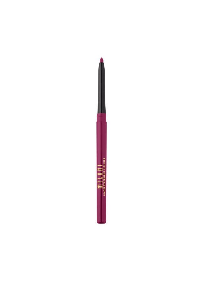 Understatement Lipliner Pencil - Highly Pigmented Retractable Soft Lip Liner Pencil, Easy to Use Lip Makeup