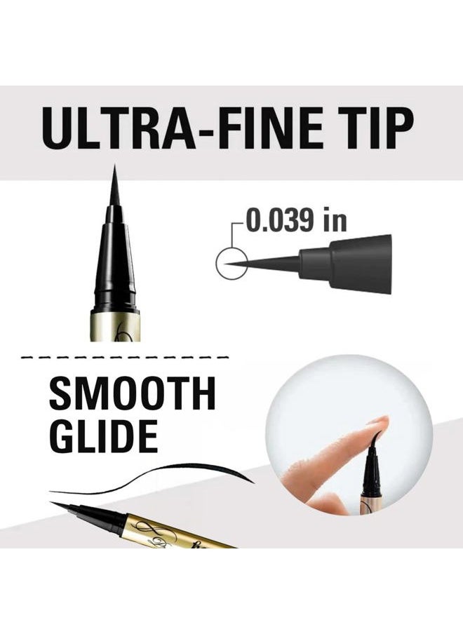 by KISSME Prime Waterproof Liquid Eyeliner, Stay All Day Long & Precise Eye Makeup from Japan, 03 Natural Brown 0.4mL/0.01 Fl Oz