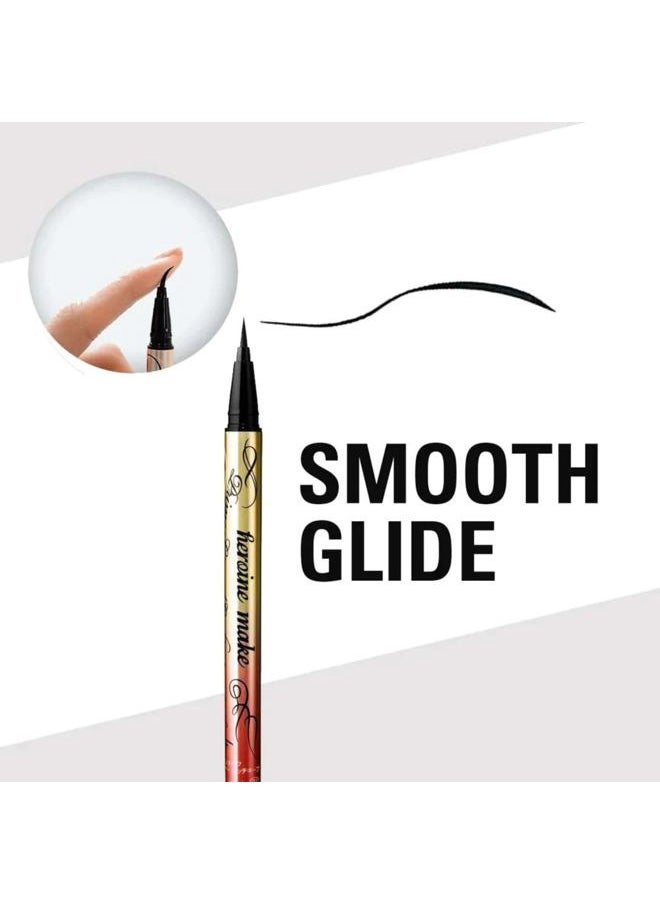 by KISSME Prime Waterproof Liquid Eyeliner, Stay All Day Long & Precise Eye Makeup from Japan, 03 Natural Brown 0.4mL/0.01 Fl Oz