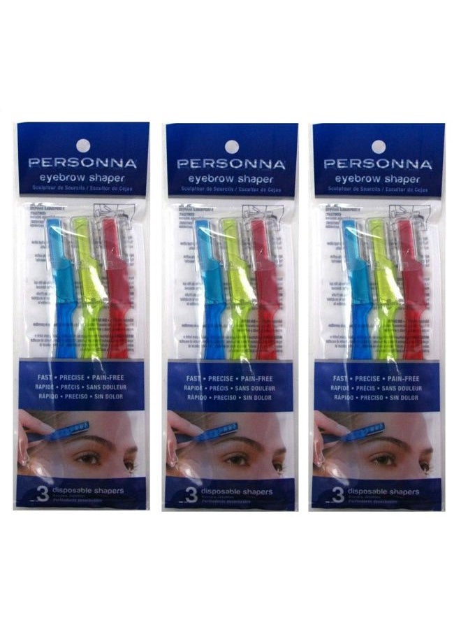 Eyebrow Shaper For Men And Women - 3 Ea (Pack of 3)
