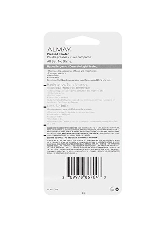 ALMAY Pressed Powder Medium Meets Deep (Packaging May Vary)