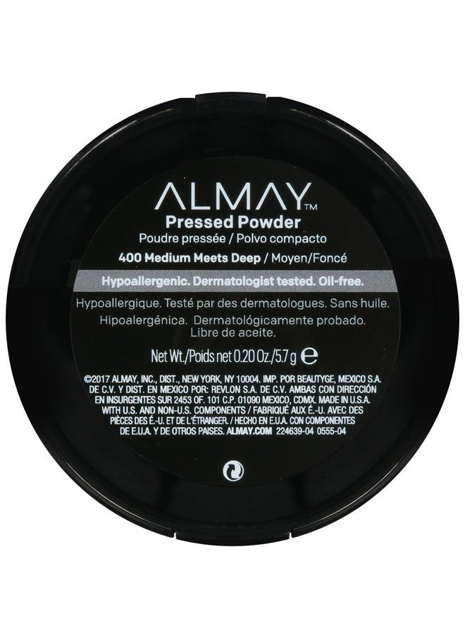 ALMAY Pressed Powder Medium Meets Deep (Packaging May Vary)