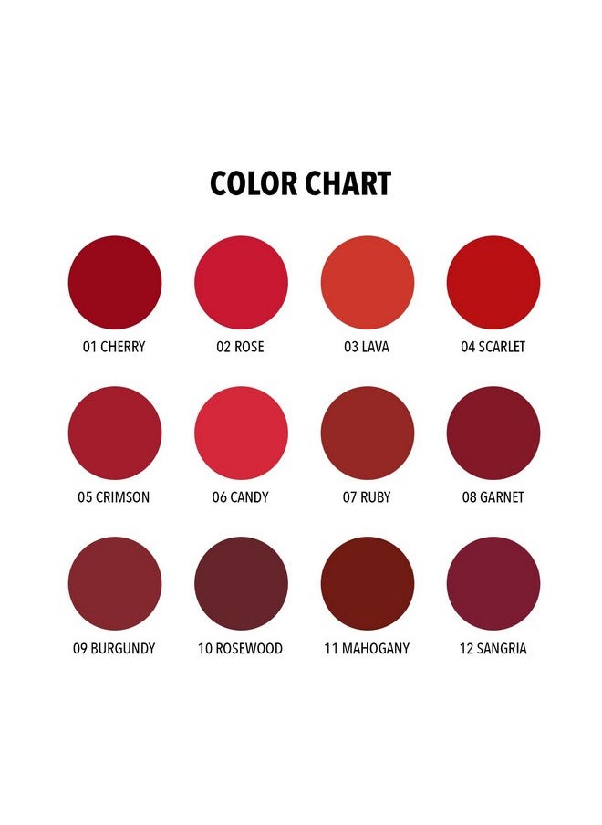 Moira Flirty Lip Pencil (012, Sangria)