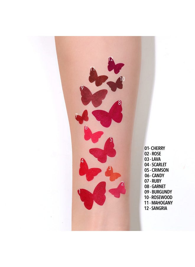 Moira Flirty Lip Pencil (012, Sangria)