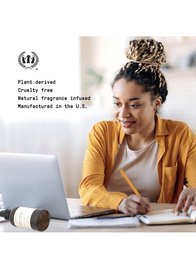 Study Ritual - Aromatic and Invigorating Room Mist, 8 oz, Infused with Natural Essential Oils - Aloe + Eucalyptus Mint, Pack of 2