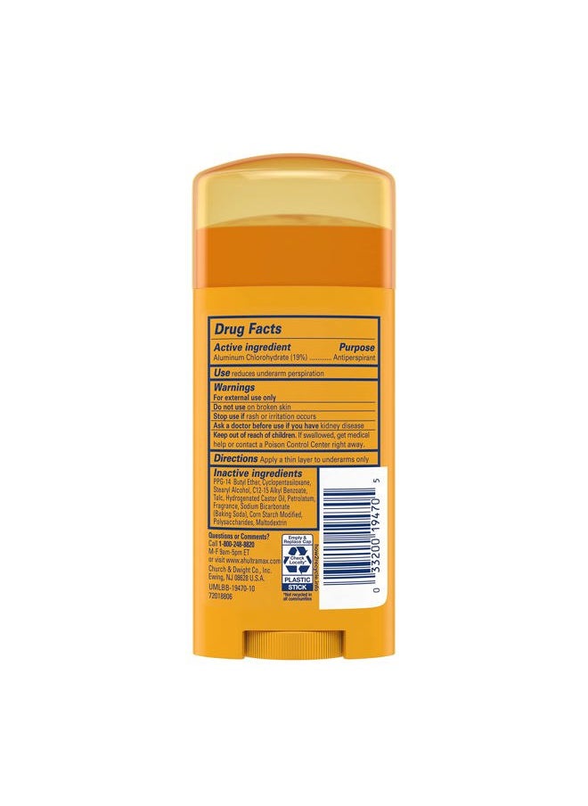 ARM & HAMMER ULTRAMAX Anti-Perspirant Deodorant Solid Powder Fresh 2.60 oz (Pack of 11)