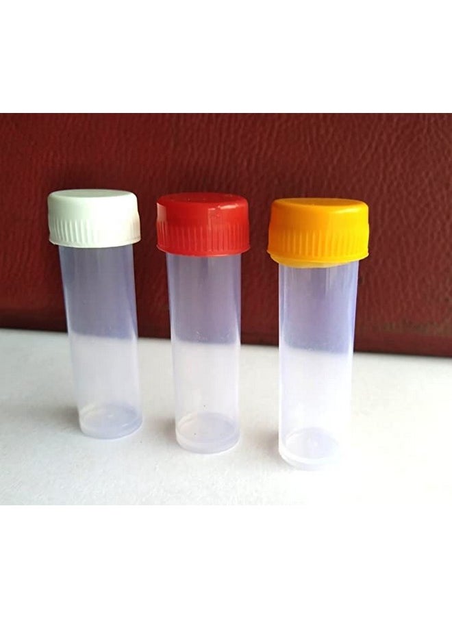 SHREE MAHA 2 Dram Plastic Bottles for Homeopathy - Transparent Dram Bottles (Set of 144)